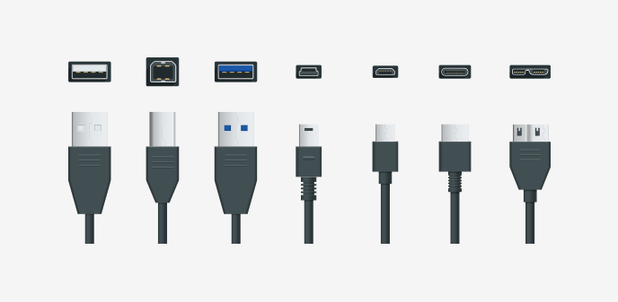 USBコネクタの種類