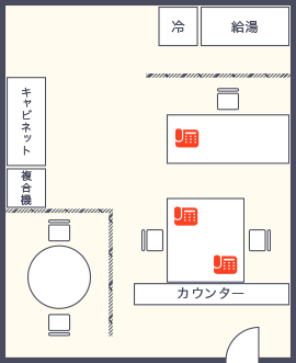 3台のビジネスフォン新設工事