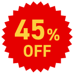 45%OFF