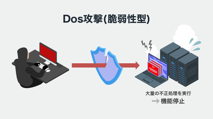 Dos攻撃（脆弱性型）