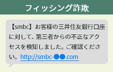 三井住友銀行　フィッシング詐欺